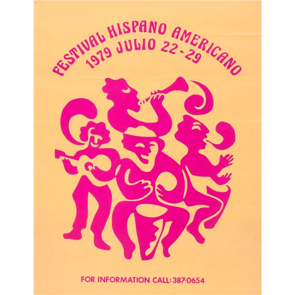 HISPANIC AMERICAN FESTIVAL POSTER