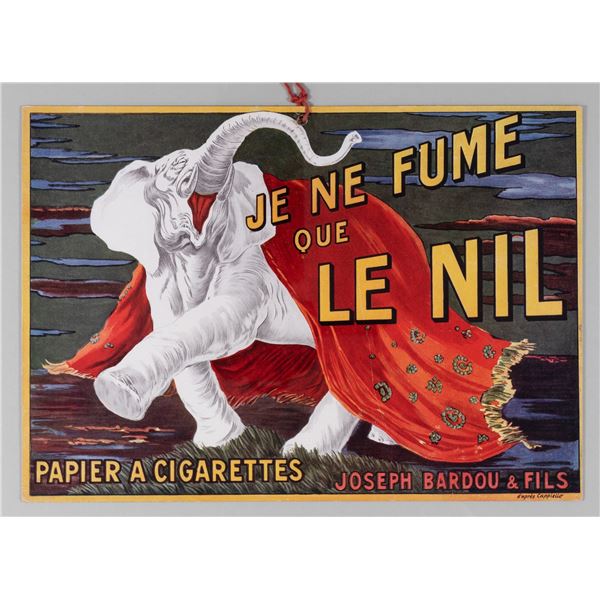 LE NIL JOSEPH BARDOU ADVERTISEMENT
