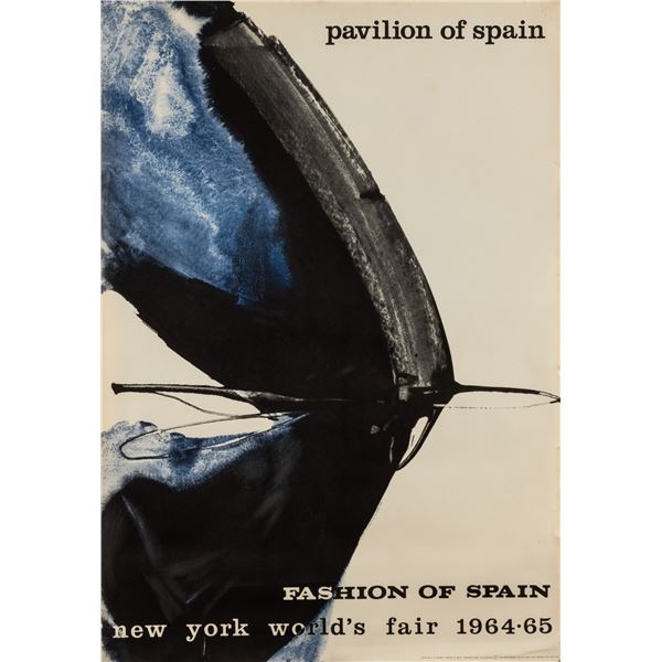 NEW YORK WORLDS FAIR FASHION OF SPAIN 1964-65