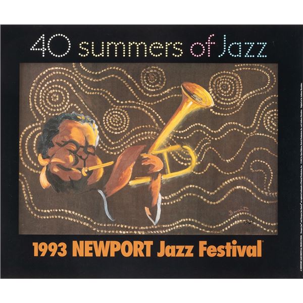 NEWPORT JAZZ FESTIVAL POSTERS (4)