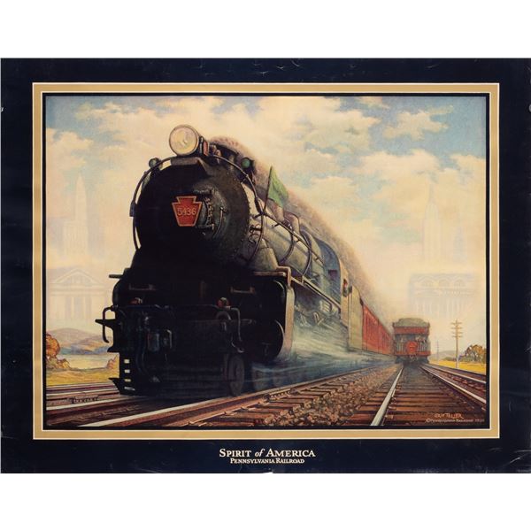 RAILROAD POSTERS GRIF TELLER AND HOWARD FOGG