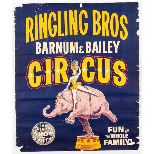 RINGLING BROS CIRCUS POSTER