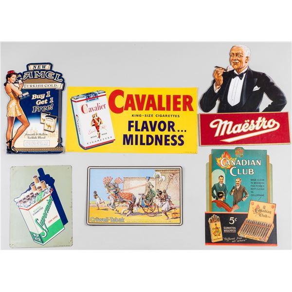 SEVEN TOBACCO ADVERTISEMENTS (7)