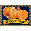 Image 1 : SPANISH ORANGE FRUIT POSTER