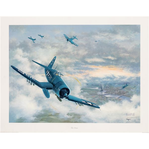 TWO DAWNS R.A. BENJAMIN SIGNED & NUMBERED LITHOGRAPH