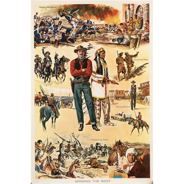 WINNING THE WEST POSTER