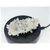 Image 2 : CHRYSANTEMUM MORIFOLIUM QUARTZ CLUSTER WITH GALENA AND PYRITE