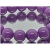 Image 2 : Natural Purple Phosphosiderite Gemstone Stratchy Bracelet