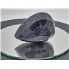 Image 2 : EXQUISITE AFRICAN MEENA ART ON QUALITY NATURAL ROUGH SAPPHIRE  335.90 ct
