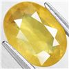 Image 2 : 1.44Ct. Normal Heated Natural Oval Yellow Sapphire Madagascar