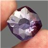 Image 2 : VVS 11.02ct 15mm Cushion Concave Cut 100% Natural Purple Amethyst Unheated