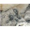 Image 2 : STUNNING CHALCEDONY BALLS ON MESOLITE WITH MESOLITE SPRAYS AND CALCITE GEODE - COLLECTOR ITEM