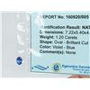 Image 2 : NATURAL TANZANITE 1.20 ct. (with report)
