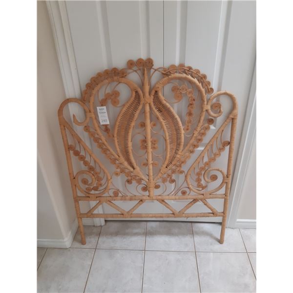 Wicker Headboard Cat B