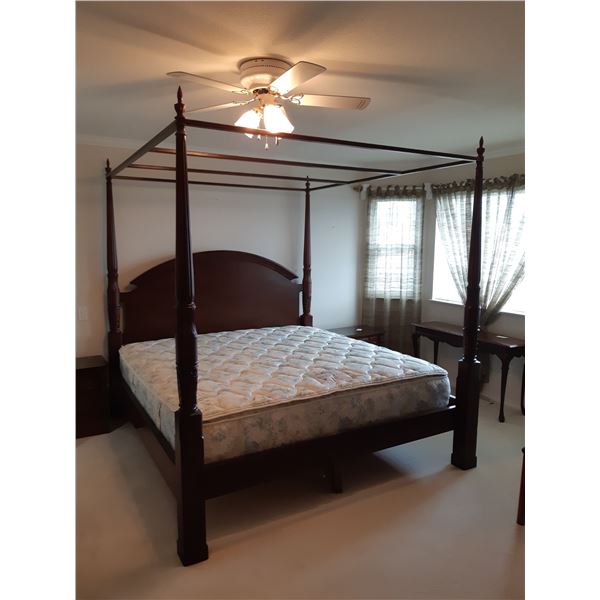 King SizeBed frame and mattress Cat C