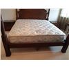 Image 9 : King SizeBed frame and mattress Cat C