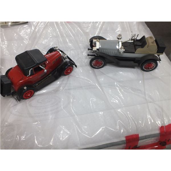 2 Decorative Alcohol Decanters