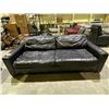 Image 2 : LEATHER SOFA WITH QUEEN SIZE PULL OUT BED