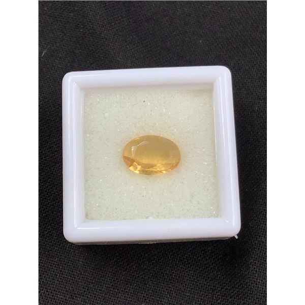 CITRINE 2.445CT, 9.94 X 7.12 X 4.73MM, OVAL CUT, LOUPE CLEAN, BRAZIL, UNTREATED