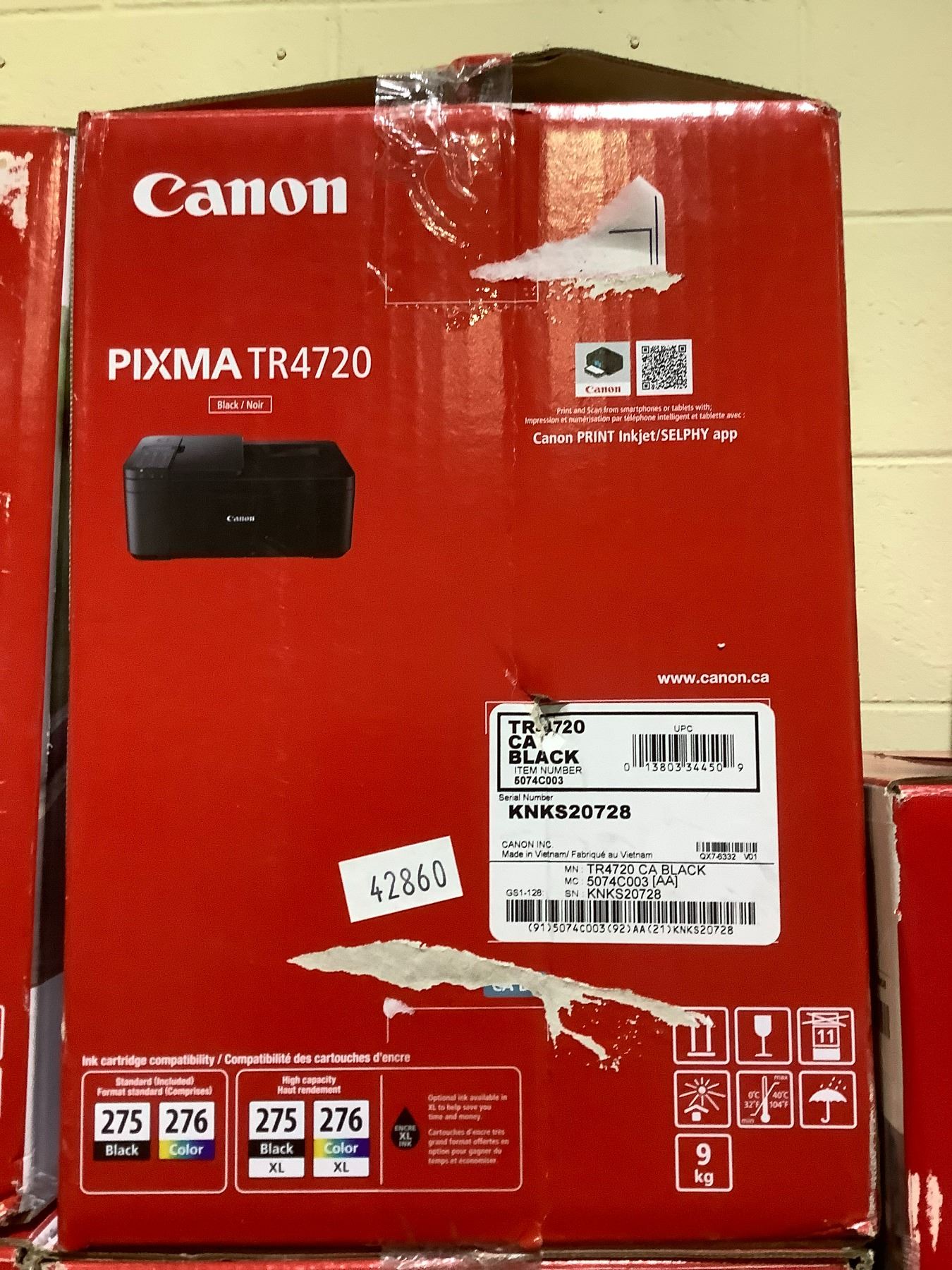 CANON PIXMA TR4720 PRINTER - Able Auctions