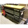 Image 1 : CSPS ROLLING TOOL BENCH MISSING DRAWERS AND KEY