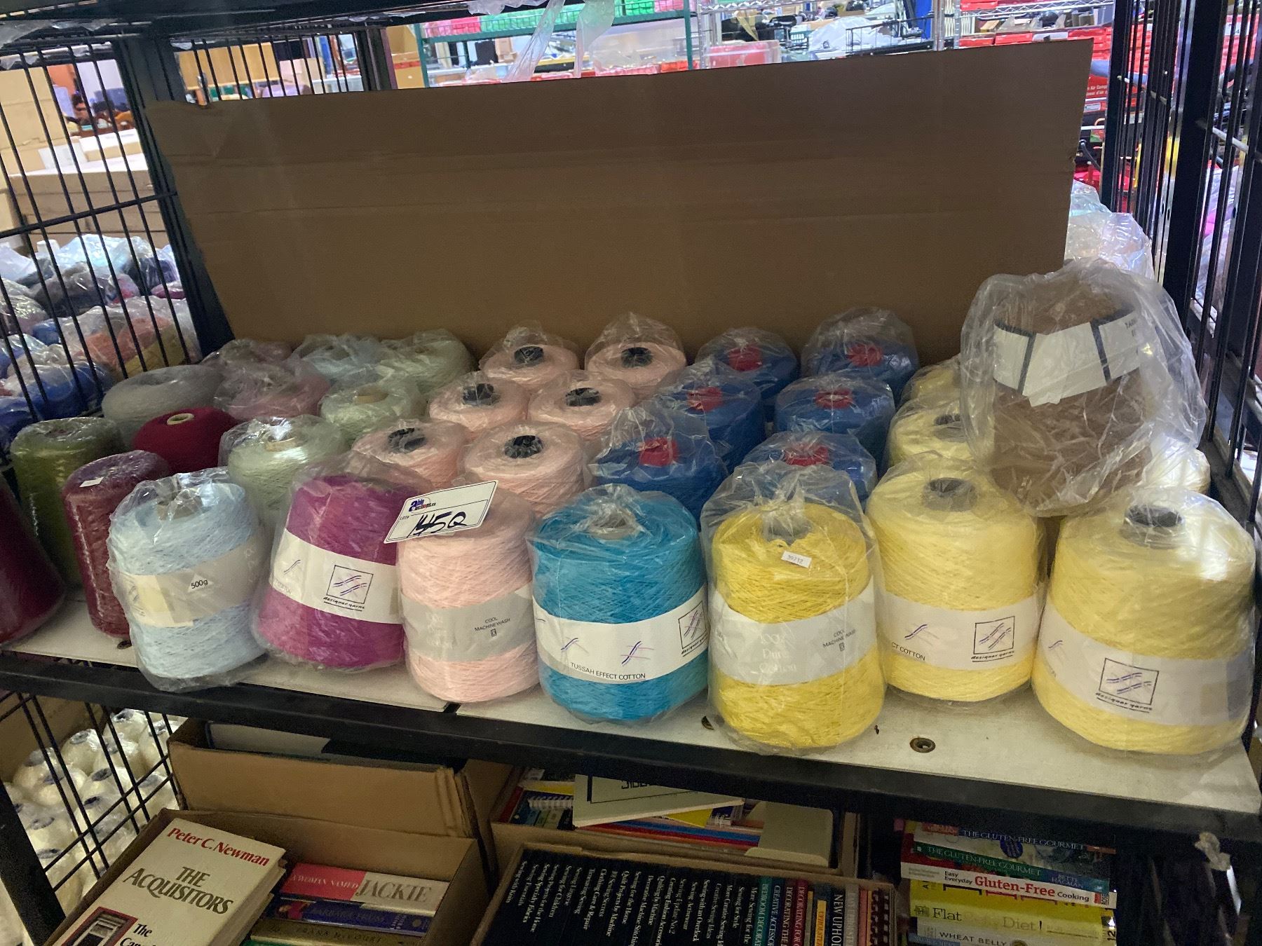 ASSORTED COLOUR YARN