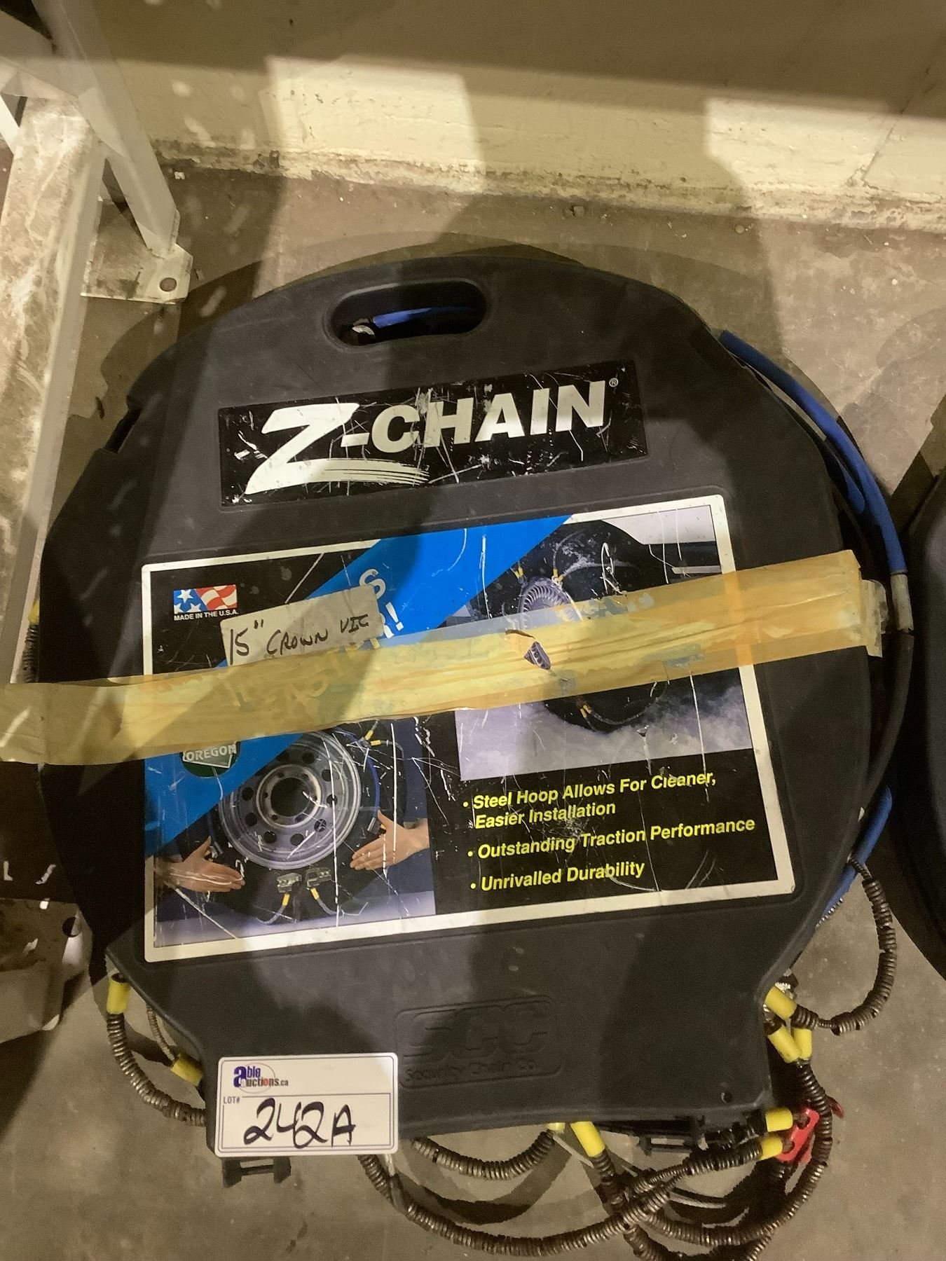 Z-CHAIN STEEL HOOP TIRE TRACTION CHAINS (2 CHAINS)