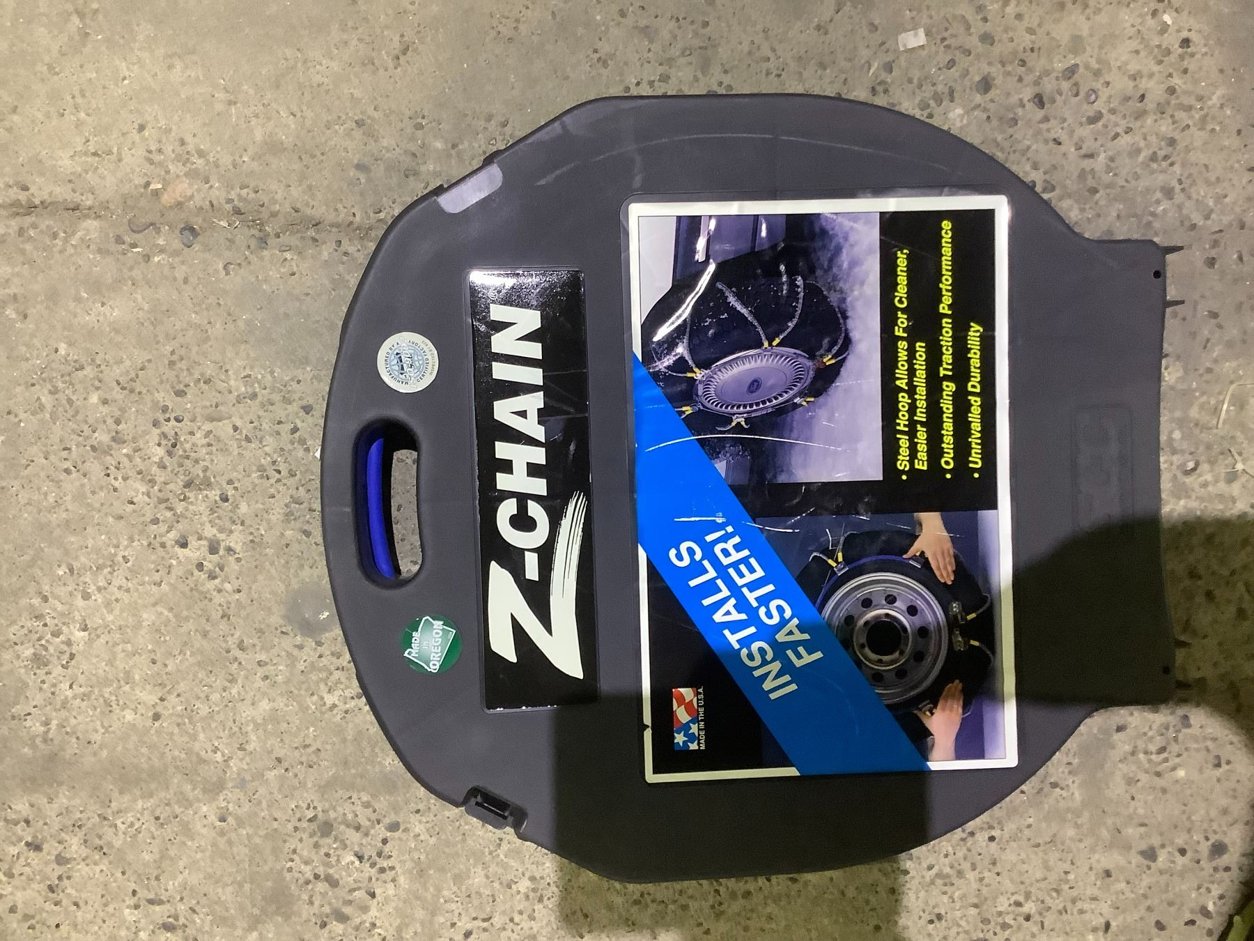 Z-CHAIN STEEL HOOP TIRE TRACTION CHAINS (2 CHAINS)