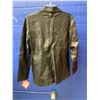 Image 2 : NEW WITH TAGS VIP LEATHERS CANADA FINE LAMBSKIN JACKET SIZE LARGE RETAIL $495.00