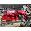 Image 2 : ASSORTED MAC TOOLS ITEMS: AIR TOOL, PORTING KIT, TRANSMISSION AND OIL PRESSURE GAUGE, PLIERS, &