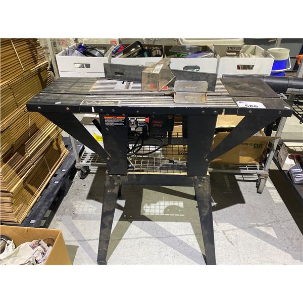 VERMONT AMERICAN ROUTER TABLE WITH FREUD 1/2