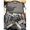 Image 2 : 3 AIR SOFT GUNS, CASE, ASSORTED ACCESSORIES, CO2 CARTRIDGE'S, AND BB'S