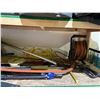 Image 2 : HOSES, EXTENSION CORDS, BRANCH CUTTERS, SAW, AND MORE