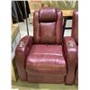 Image 2 : ELECTRIC RECLINING LOUNGE CHAIRS WITH POWER CORD (MISSING 1 CHAIR OF SET)