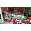 Image 2 : ASSORTED CHRISTMAS ITEMS INCLUDING; STANDING MOOSE, ORNAMENT BAGS, WREATH & MORE