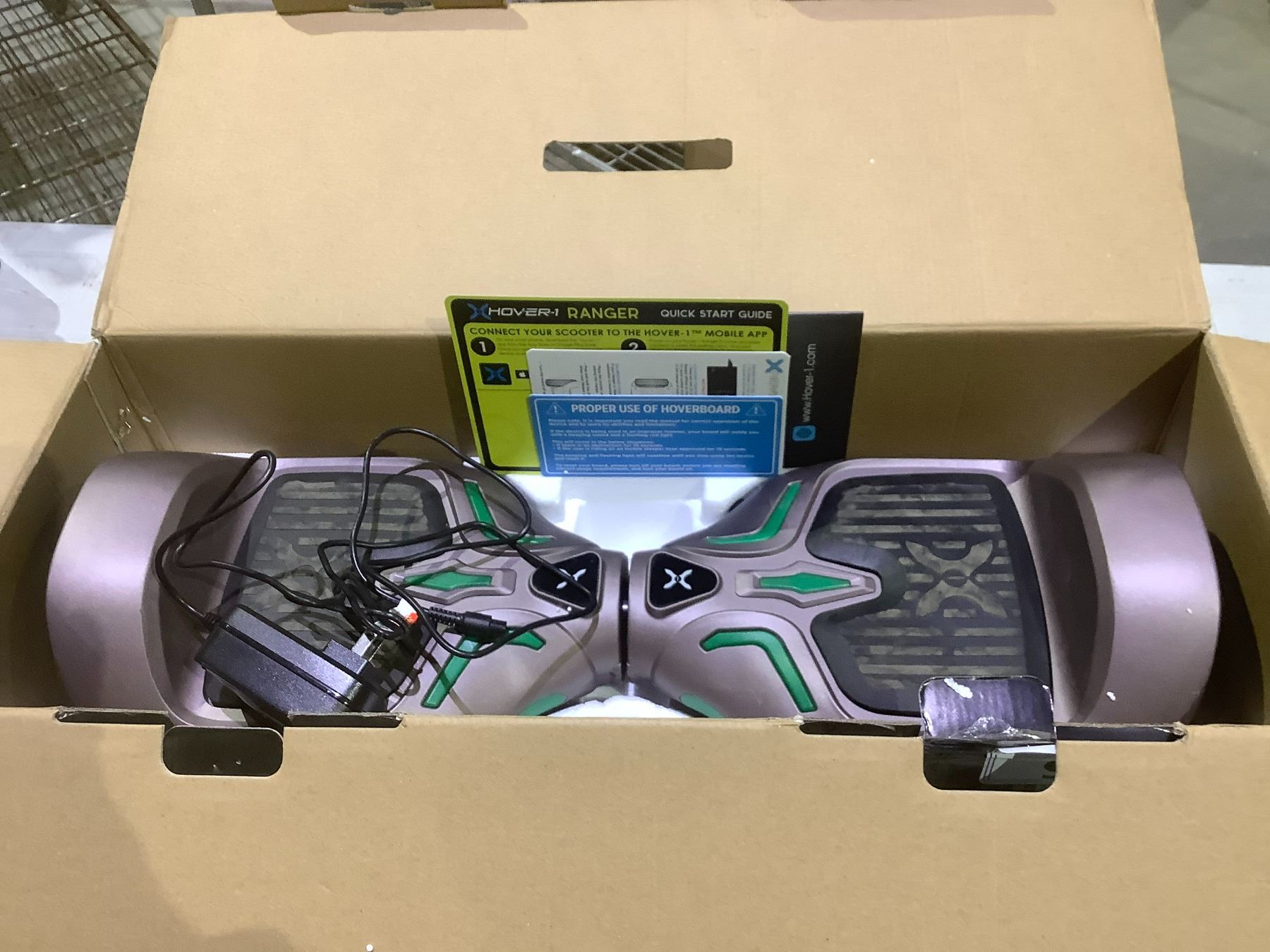 XHOVER-1 RANGER HOVERBOARD WITH CHARGER *TESTED WORKING*