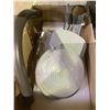 Image 2 : CASE OF 100 XI ZHENG MR16 12V 35W 2700K LIGHT BULBS & OUTDOOR WALL OR POST MOUNT LIGHT FIXTURE