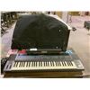 Image 1 : YAMAHA DSR-2000 ELECTRONIC KEYBOARD, WITH SOFT CASE, MUSIC BOOKS, AND POWER SUPPLY