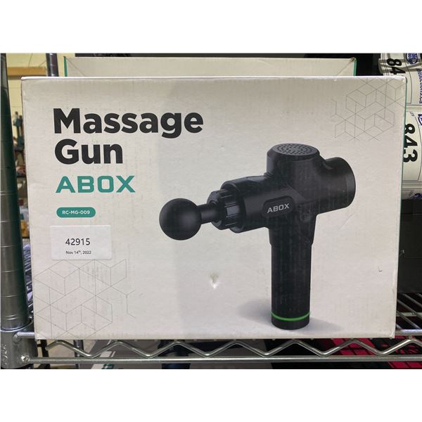 NEW ABOX MASSAGE GUN RC-MG-009