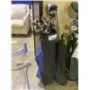 Image 2 : 2 GOLF BAGS WITH ASSORTED CLUBS