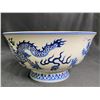 Image 2 : BLUE AND WHITE FLAMING DRAGON BOWL