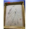 Image 2 : FRAMED WATERCOLOUR ON PAPER PAINTING OF BIRD