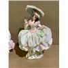 Image 2 : 2 DRESDEN FIGURES INCLUDING; DANCER #668 & GIRL WITH PARASOL