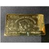 Image 2 : 7 GOLD TITANIUM 1 TROY OUNCE BARS