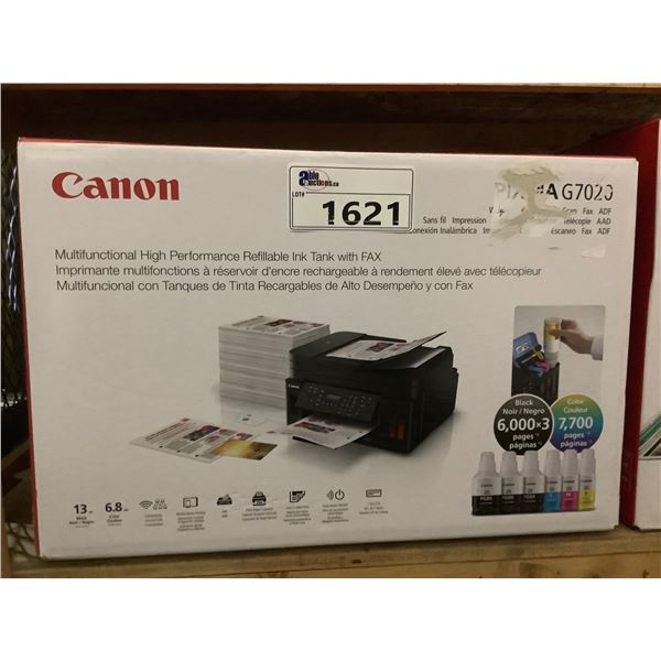 CANON PIXMA G7020 PRINTER - Able Auctions CANON PIXMA G7020 PRINTER - Able Auctions