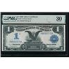 1899 $1 Black Eagle Silver Certificate PMG 30