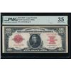 1923 $10 Poker Chip Legal Tender Note PMG 35