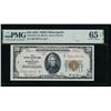 Image 1 : 1929 $20 Minneapolis FRBN PMG 65EPQ