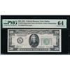 1934 $20 Dallas FRN PMG 64