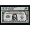 1923 $1 Silver Certificate PMG 58EPQ